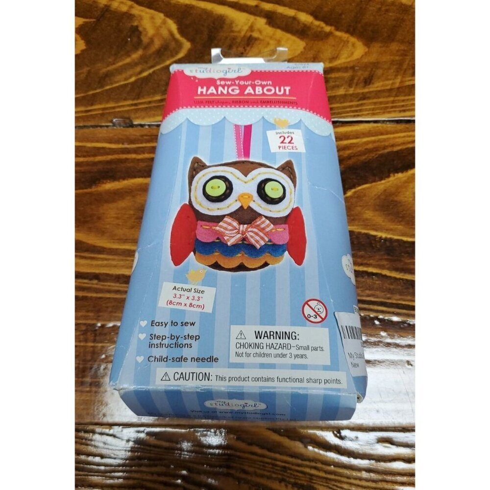My Studio Girl Sew-Your-Own Hang About Owl #67024 For Ages 8+